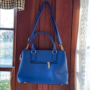 Blue Crossbody bag